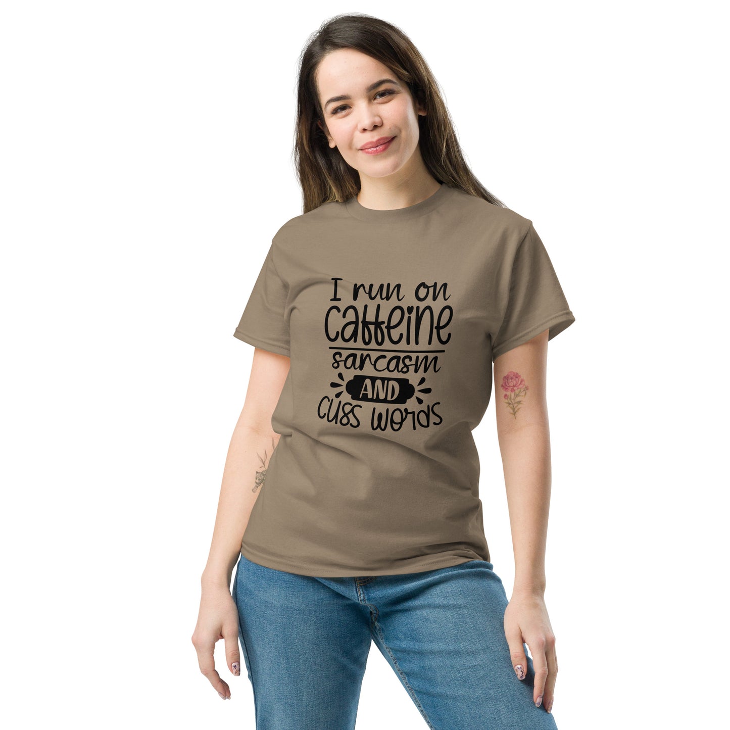 Caffeine Sarcasm Tee