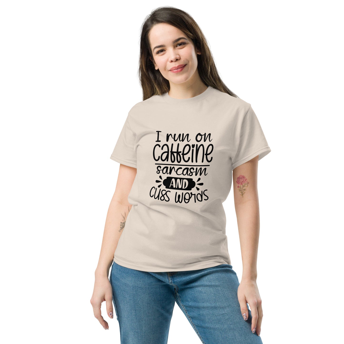 Caffeine Sarcasm Tee