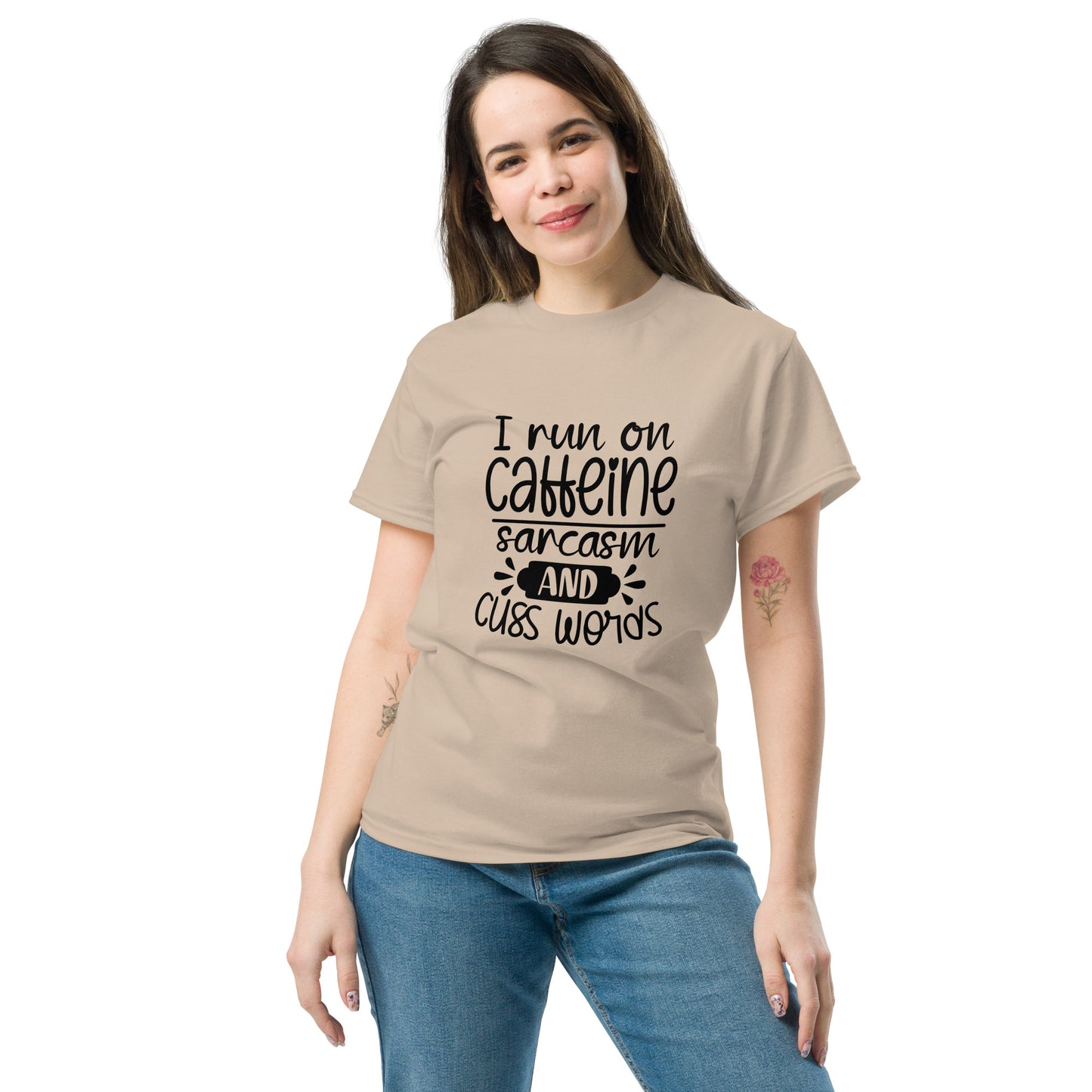 Caffeine Sarcasm Tee