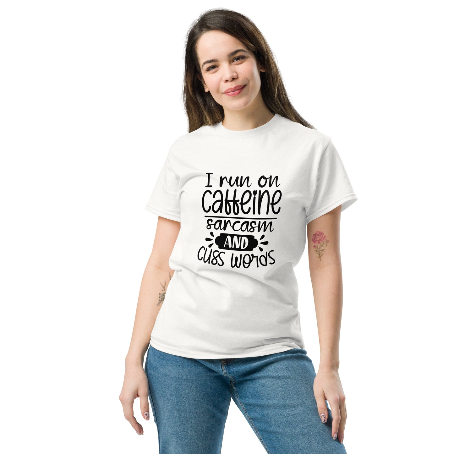 Caffeine Sarcasm Tee